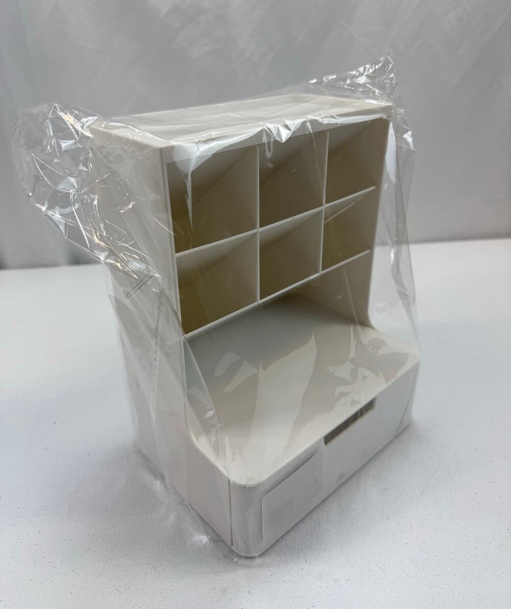 Organizer Office Supplies Desk Cosmetic Storage White